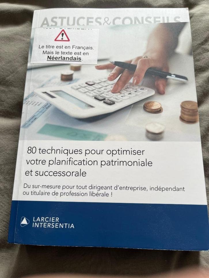 Belastingboek voor successie en werkgeversplanning, Boeken, Studieboeken en Cursussen, Nieuw, Hoger Onderwijs, Ophalen of Verzenden