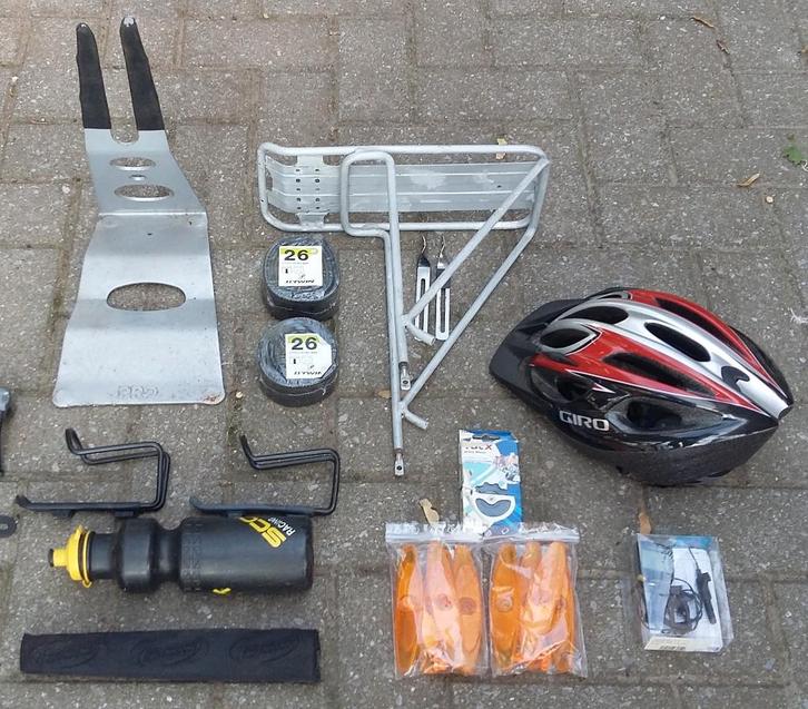 Allerlei fiets accessoires, Fietsen en Brommers, Fietsaccessoires | Overige Fietsaccessoires, Gebruikt, Ophalen