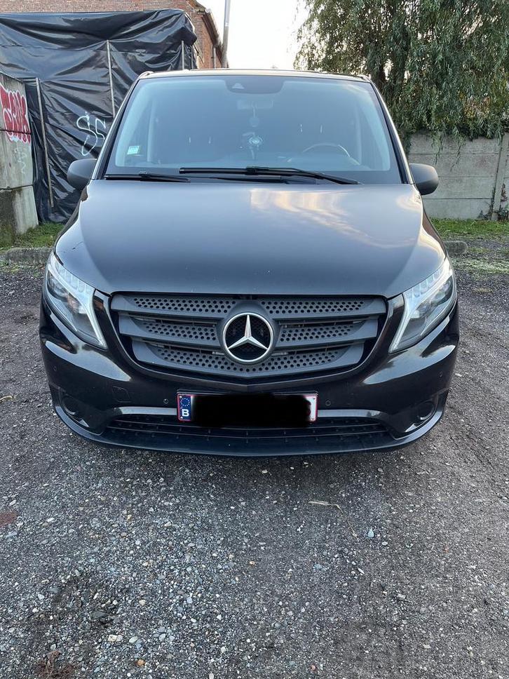 Mercedes vito AUTOMAAT 191pk 2.2 cdi 2016 euro6 dubbele cab., Auto's, Mercedes-Benz, Particulier, Vito, ABS, Adaptieve lichten