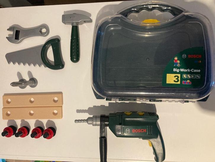16-delige gereedschapsset Bosch, Kinderen en Baby's, Speelgoed | Fisher-Price, Met licht, Ophalen