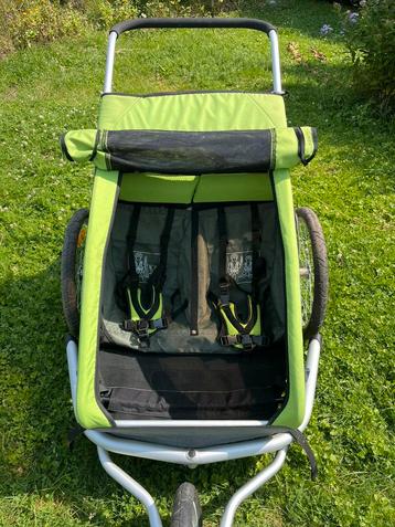 Croozer Kid pour 2, 40 à 60 kg, Pliable, Croozer, Comme neuf