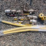 Lot de vannes pour gaz plus tuyaux, Ophalen