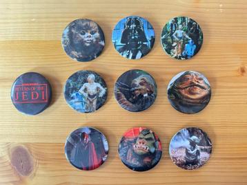 Tien Star Wars Buttons - Vintage 1983 beschikbaar voor biedingen