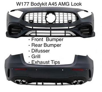 Bodykit voor Mercedes W177 A45 AMG Look