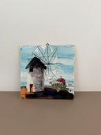 Schilderij Molen Don Quijote, Antiek en Kunst, Ophalen of Verzenden