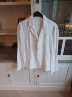 witte linnen blazer, Taille 38/40 (M), Enlèvement ou Envoi, Comme neuf, Blanc
