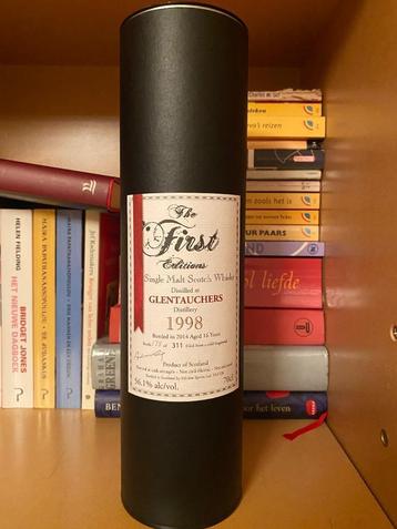 Glentauchers 1998 Limited Edition - Bottle 178 of 311, Overige gebieden, Overige typen, Nieuw, Ophalen of Verzenden