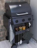 Naterial gasbarbecue Alton zwart 114x55x114cm, Ophalen