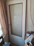 Deur met glas 83 x 200,5, Ophalen, Gebruikt