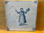 Antieke Delftse tegel D43, Antiek en Kunst, Ophalen of Verzenden