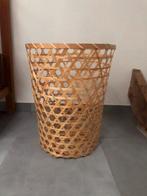Bamboe wasmand of opbergmand decoratief, Huis en Inrichting, Ophalen, Zo goed als nieuw, Mand