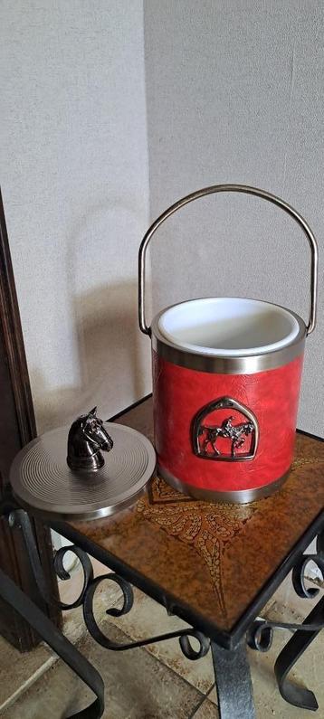 Vintage ijsemmer verzamelstuk jaren 60-70 beschikbaar voor biedingen