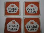 CRISTAL ALKEN 4 in een doos, Verzenden, Gebruikt, Viltje(s), Overige merken