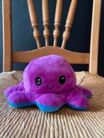 Octopus knuffel omkeerbaar paars/blauw, Ophalen, Zo goed als nieuw