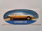 Vintage Sticker - Citroën CX - Mooie staat, Auto of Motor, Ophalen of Verzenden, Zo goed als nieuw