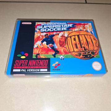 International Superstar Soccer  Deluxe SNES Game Case beschikbaar voor biedingen