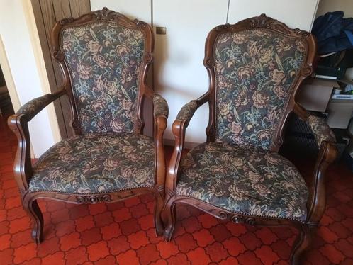 Set van barokke armstoelen, Antiek en Kunst, Antiek | Meubels | Stoelen en Sofa's, Ophalen