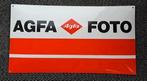 Emaillebord agfa foto., Verzamelen, Merken en Reclamevoorwerpen, Ophalen of Verzenden