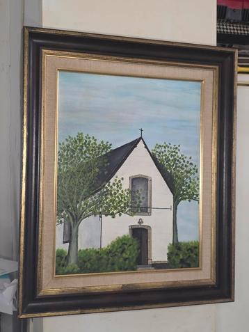 Antiek schilderij beschikbaar voor biedingen
