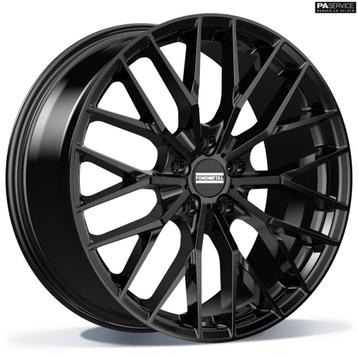 Nieuw 20/21 inch glossy Black Fondmetal Porsche 911 breedset beschikbaar voor biedingen