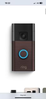 Ring slimme deurbel met camera, Audio, Tv en Foto, Videobewaking, Ophalen of Verzenden, Zo goed als nieuw