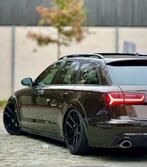 Audi A6 allroad 3.0l tdi, Auto's, Automaat, Bruin, Leder, Particulier