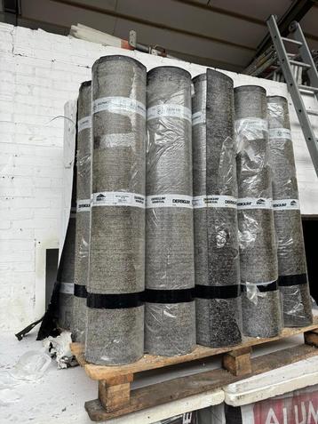 Derbigum Alumasc zwarte mineraal dakbedekking, Doe-het-zelf en Bouw, Ophalen, Overige materialen, Zwart, Nieuw