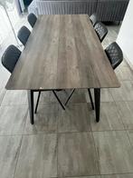 Eet tafel met 6 x stoelen, Huis en Inrichting, Ophalen, Zo goed als nieuw
