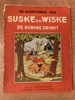 Suske en Wiske - Nr. 4 - De Koning Drinkt - Derde druk, 1951, Boeken, Eén stripboek, Ophalen of Verzenden, Gelezen