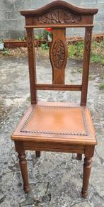 Chaise en chêne., Antiquités & Art, Antiquités | Meubles | Chaises & Canapés, Enlèvement ou Envoi