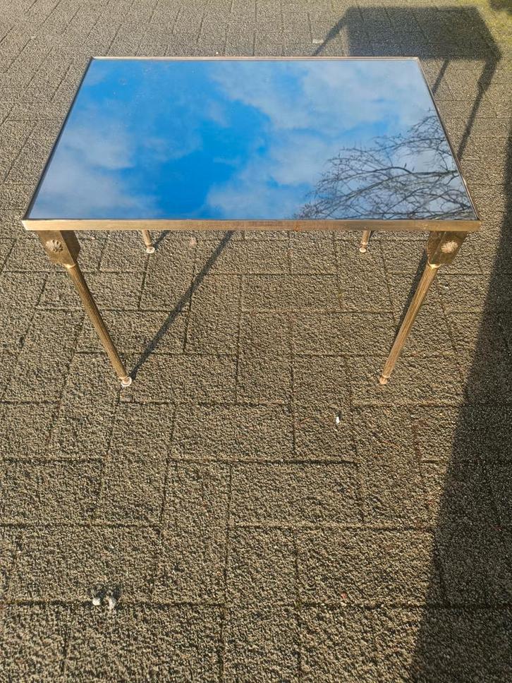 Vintage design neoklassieke bijzettafel jaren 60, Huis en Inrichting, Tafels | Bijzettafels, Ophalen