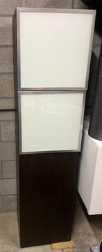 Wandkast, Ophalen, Minder dan 50 cm, Gebruikt, Glas