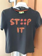 T-shirt stip it - stop pesten maat 134, Kinderen en Baby's, Kinderkleding | Maat 134, Ophalen of Verzenden, Zo goed als nieuw