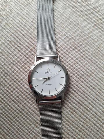 Omega Quartz horloge dames, Handtassen en Accessoires, Horloges | Dames, Ophalen of Verzenden, Zo goed als nieuw