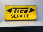 Tico Service reclame lichtbak, Verzamelen, Ophalen, Gebruikt, Lichtbak of (neon) lamp