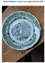 Assiette décorative Napoléon "Honneur au courage malheureux, Antiquités & Art, Curiosités & Brocante, Envoi