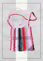 Handgemaakt macramé tasje, Overige kleuren, Ik, Nieuw, Ophalen of Verzenden