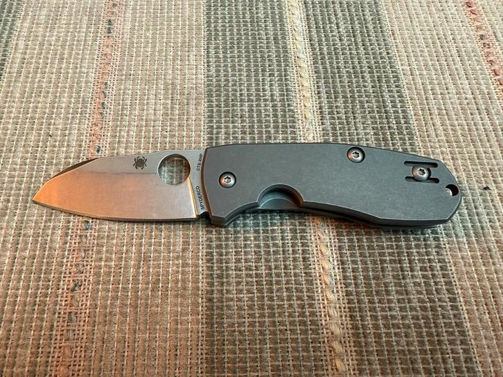 Nieuw Spyderco Techno 2 Marcin Slysz Design EDC Knife Zakmes, Caravans en Kamperen, Kampeergereedschap, Nieuw, Ophalen of Verzenden