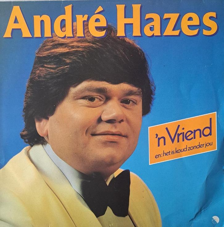 Andre Hazes – “Een Vriend” – LP – 1A058-26612, Cd's en Dvd's, Vinyl | Nederlandstalig, Gebruikt, Levenslied of Smartlap, 12 inch