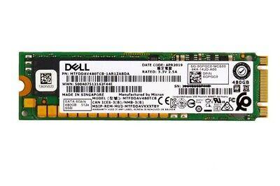 Dell GPGC0 480GB SATA NVMe M.2 SSD 80mm MTFDDAV480TCB, Computers en Software, Harde schijven
