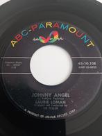 LAURIE LOMAN. JOHNNY ANGEL. POPCORN OLDIES USA 45T, Cd's en Dvd's, Ophalen of Verzenden, Zo goed als nieuw