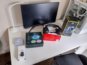 monitor: MSI Optix G241 - Full HD Gaming Monitor - 144hz - 2 beschikbaar voor biedingen