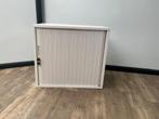 Metalen roldeurkast 70 x 80 wit, Ophalen
