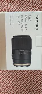 Objectif macro tamron, Enlèvement, Canon