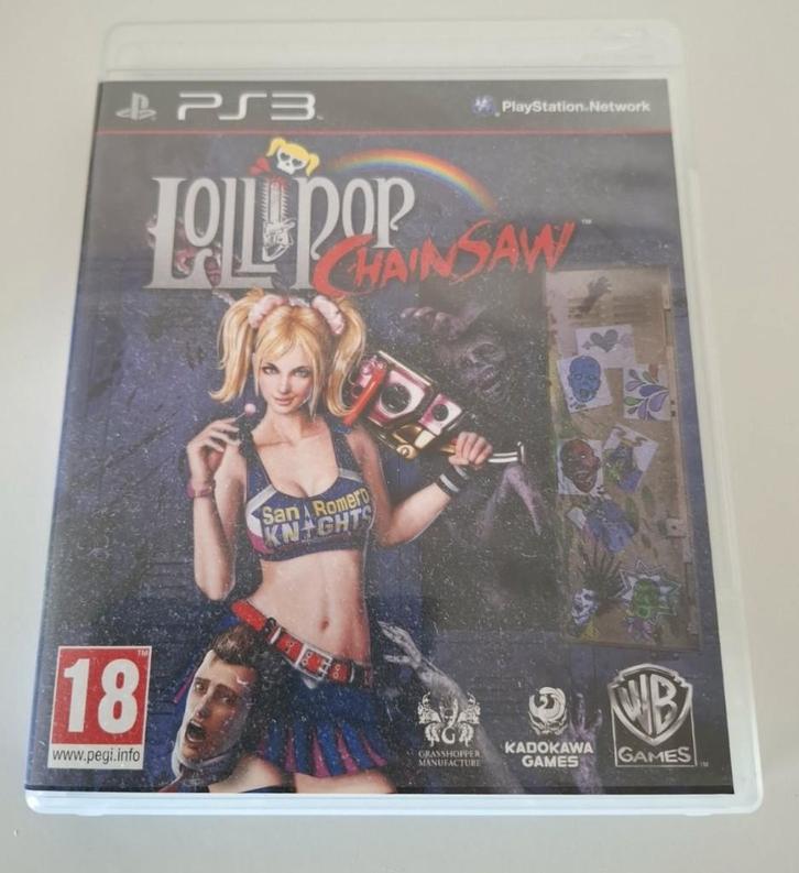 Lollipop ChainSaw CIB in perfecte conditie, als nieuw., Consoles de jeu & Jeux vidéo, Jeux | Sony PlayStation 3, Comme neuf, Aventure et Action