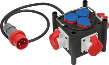 Brennenstuhl rubberen stroomverdeler, 3x400V/3x230V16A nieuw beschikbaar voor biedingen