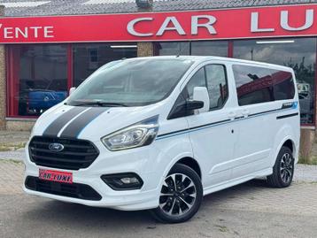 Ford Transit Custom 2.0 TDCi SPORT DOUBLE CABINE 5 PLACES CA, Autos, Cuir, Achat, 6 portes, 1997 cm³