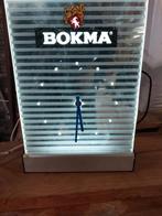 Orginele Bokma lichtreclame met klok, Verzamelen, Merken en Reclamevoorwerpen, Ophalen