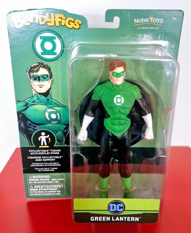 Figurine Green Lantern (DC) de Bendyfigs, Collections, Statues & Figurines, Neuf, Enlèvement