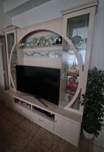 Meuble tv et vitrine avec spot, Maison & Meubles, Comme neuf, Enlèvement ou Envoi